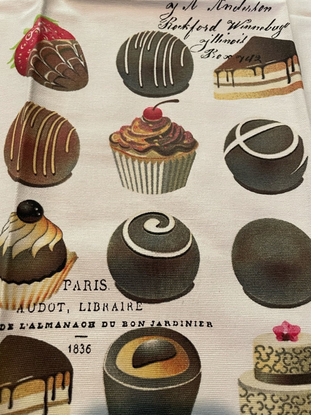 Chocolate Dish Towel